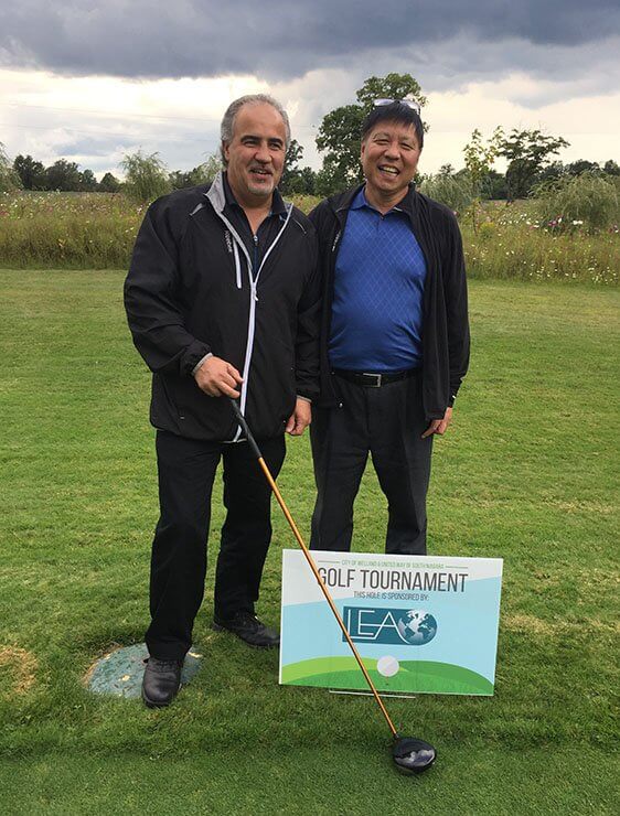 Riverview-Golf-and-Country-Club-2-small.jpg LEA employees posing at riverview golf and country club.