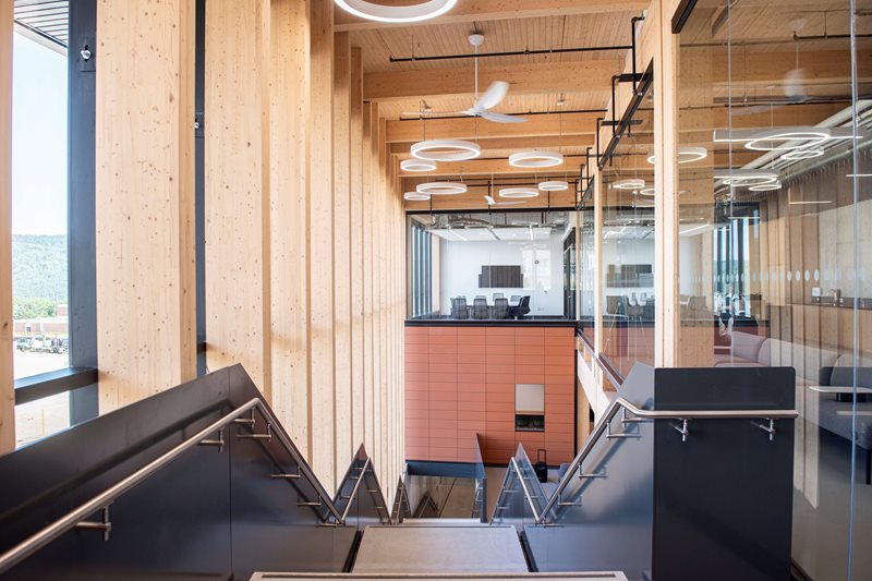 Interior photo of Science Collaboration Centre