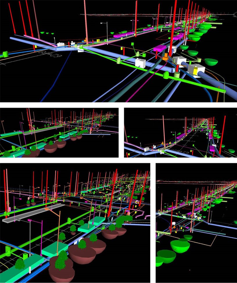 Example BIM modelling outputs.